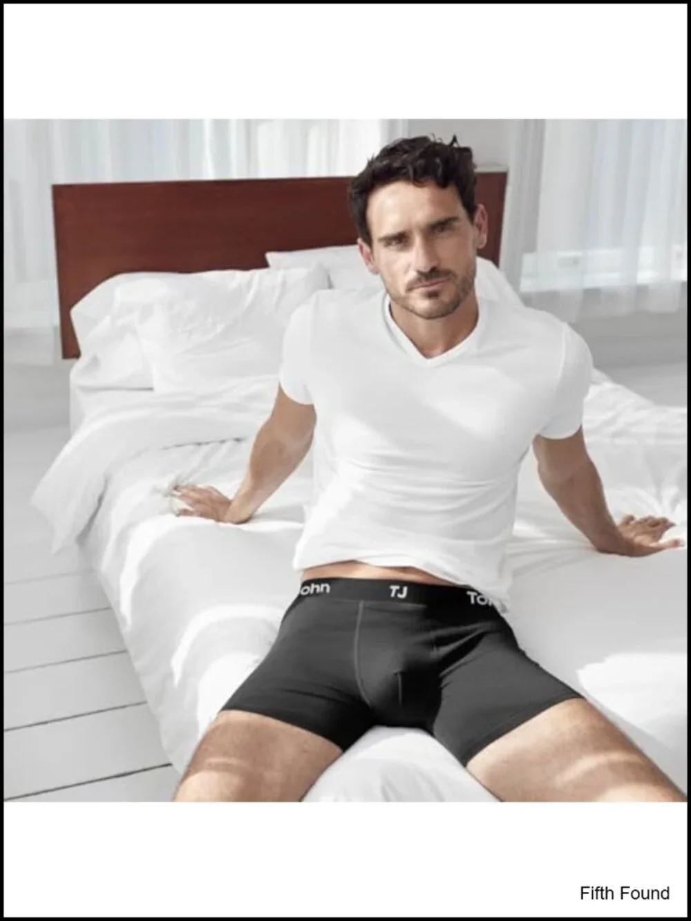 Cool Cotton V-Neck Undershirt - Moisture-Wicking Men's Modern Fit
